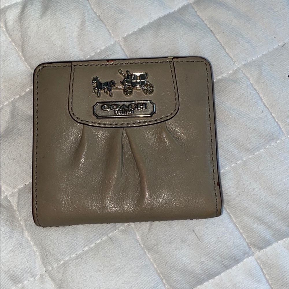 Vintage coach mini wallet
